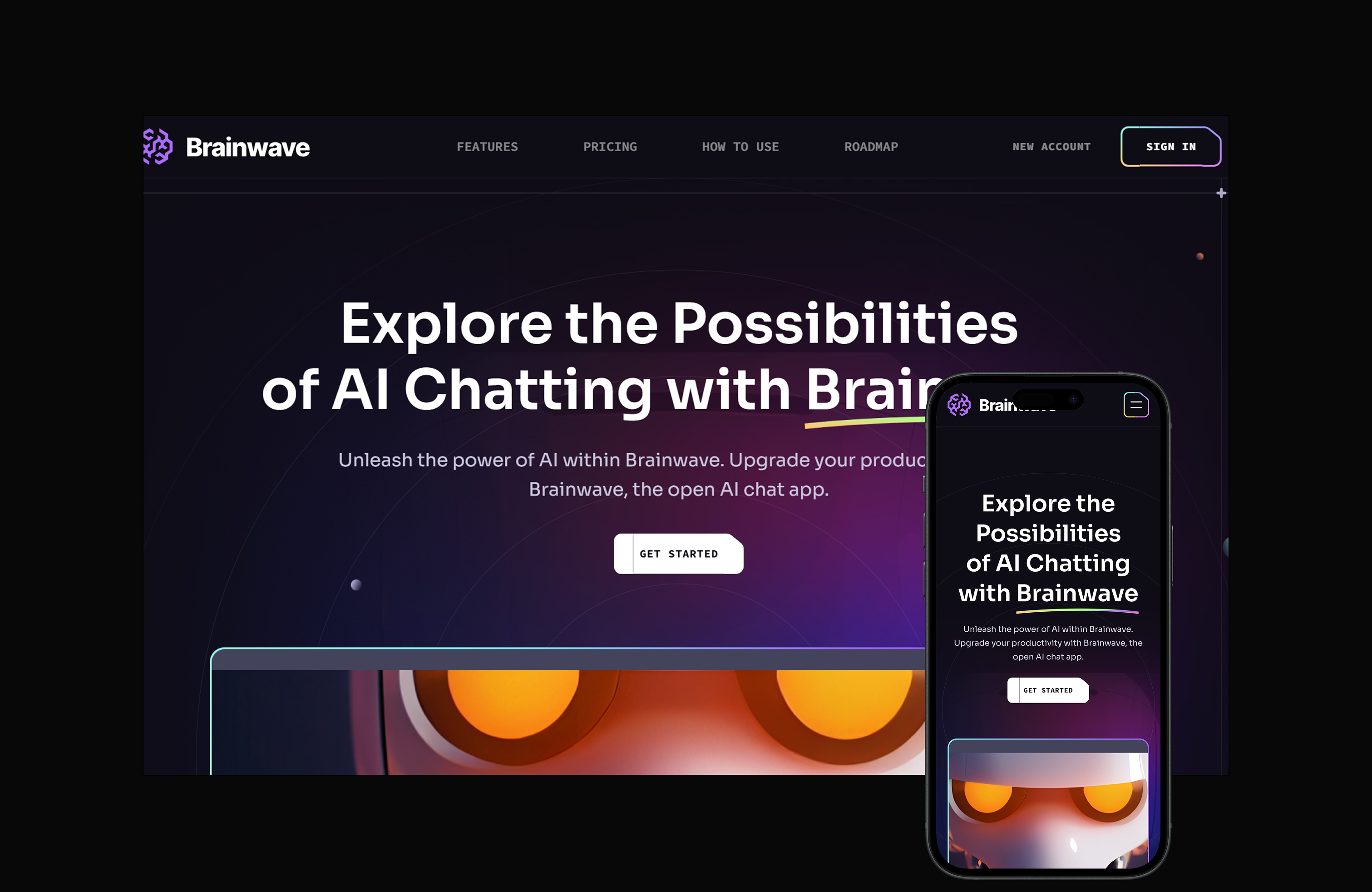 Brainwave - AI Landing Page