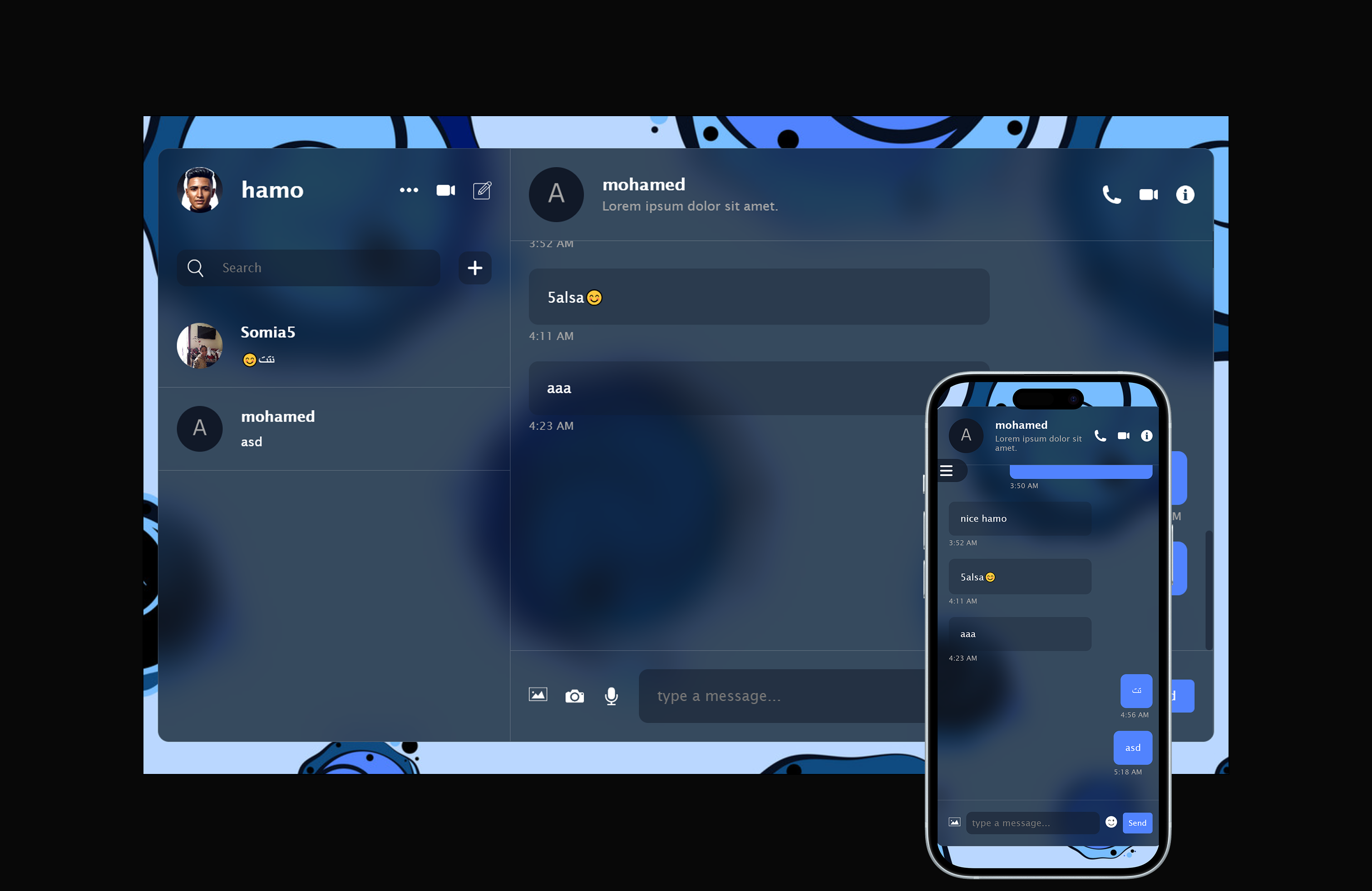 Voxa Chat App